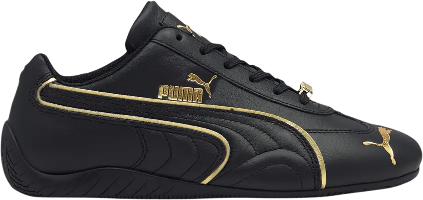  Puma Wmns Speedcat LS &#039;Black Team Gold&#039;