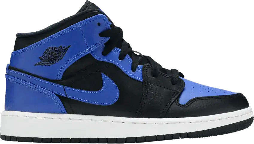  Jordan 1 Mid Hyper Royal (GS)