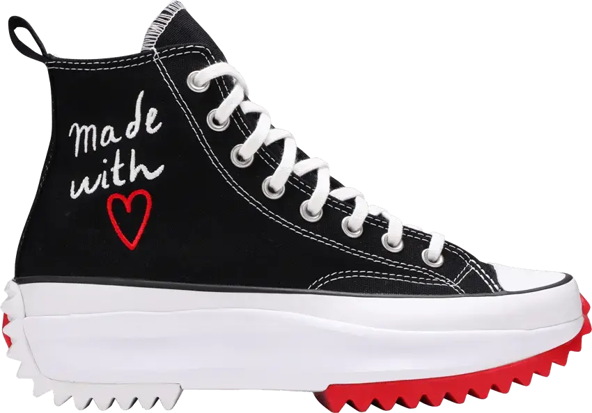  Converse Run Star Hike Hi Valentine&#039;s Day Made With Love (2021)