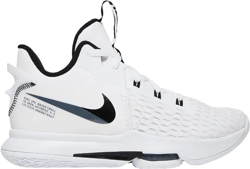 Nike LeBron Witness 5 EP &#039;White Black&#039;