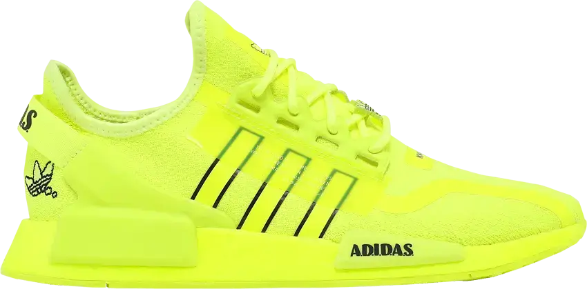 Adidas adidas NMD R1 V2 Solar Yellow