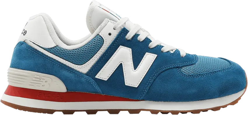  New Balance 574 Rainbow Pack Natural Indigo