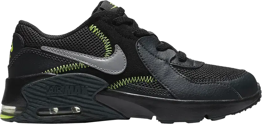  Nike Air Max Excee PS &#039;Black Volt&#039;