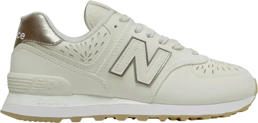  New Balance 574 Sea Salt Gold (Women&#039;s)