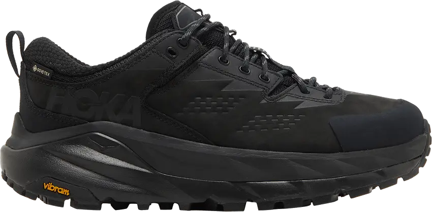  Hoka One One Kaha Low Gore-Tex Black Charcoal Grey