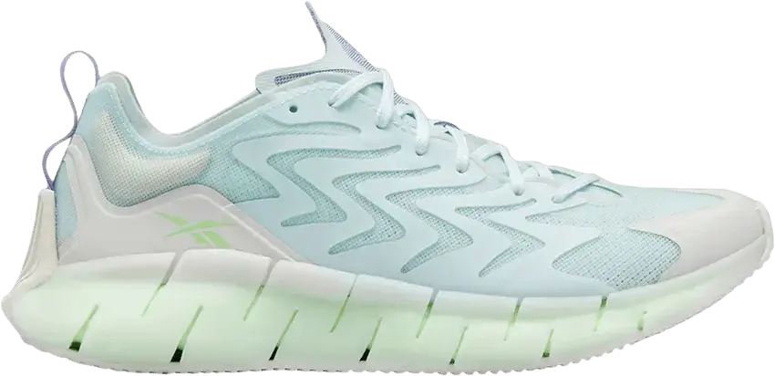  Reebok Zig Kinetica 21 &#039;Chalk Blue Neon Mint&#039;