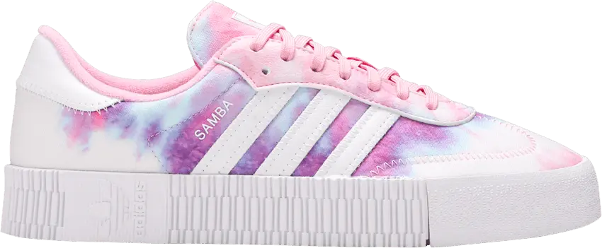  Adidas adidas Sambarose Tie Dye True Pink (W)