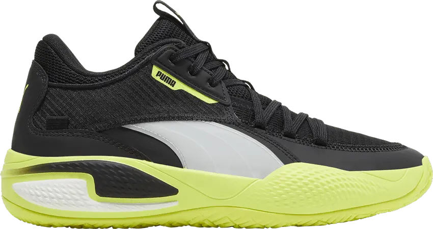  Puma Court Rider Black Yellow Alert