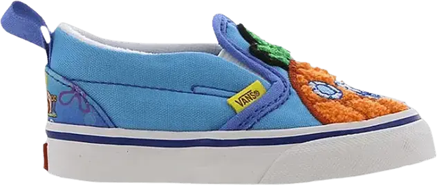  Vans SpongeBob SquarePants x Slip-On Velcro Toddler &#039;124 Conch Street&#039;