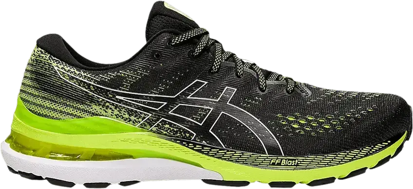  Asics ASICS Gel-Kayano 28 Black Hazard Green