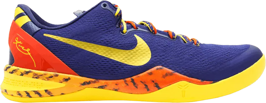  Nike Kobe 8 Barcelona Tiger