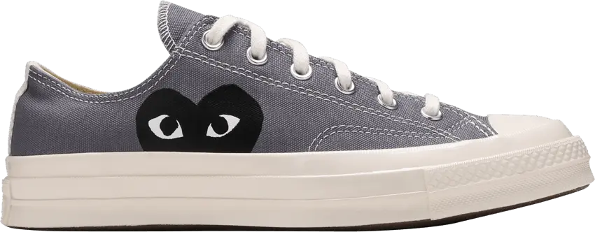  Converse Chuck Taylor All-Star 70 Ox Comme des Garcons PLAY Grey