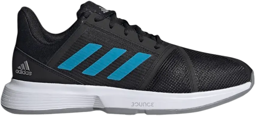 Adidas CourtJam Bounce &#039;Black Sonic Aqua&#039;