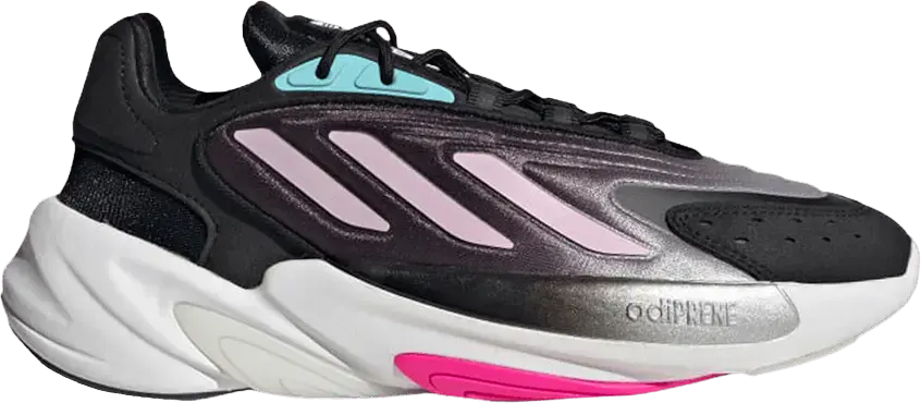  Adidas Wmns Ozelia &#039;Black Clear Pink&#039;