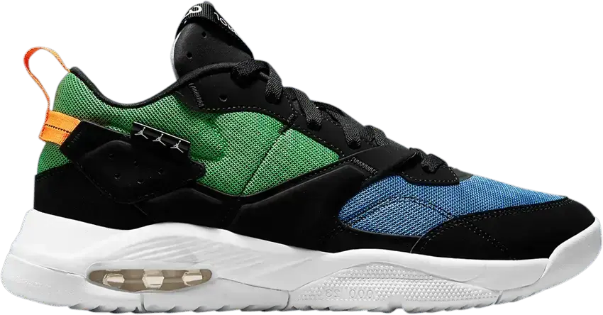 Jordan Air NFH Black Photo Blue Spark Green