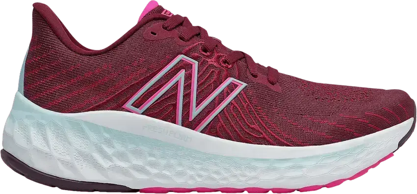  New Balance Wmns Fresh Foam X Vongo v5 2E Wide &#039;Garnet Pink Glow&#039;