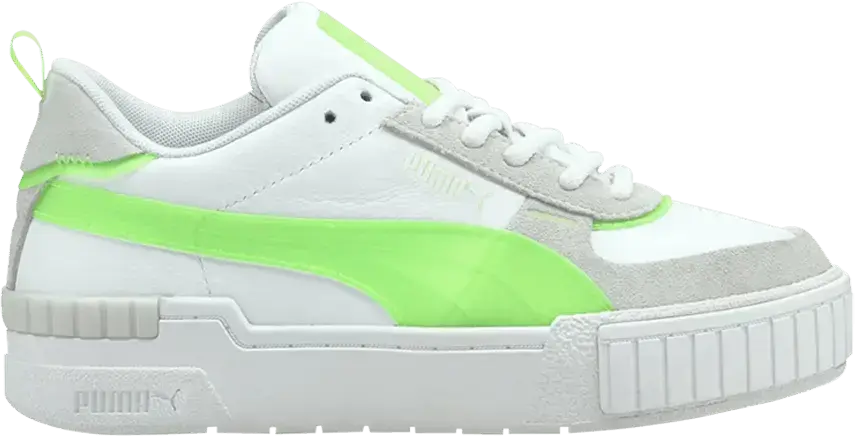  Puma Wmns Cali Sport Pop &#039;White Green Glare&#039;