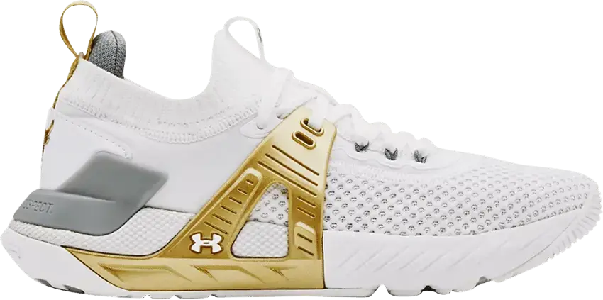 Under Armour Wmns Project Rock 4 &#039;White Metallic Gold&#039;