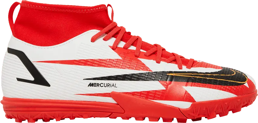  Nike Mercurial Superfly 8 Academy CR7 TF Chile Red (GS)