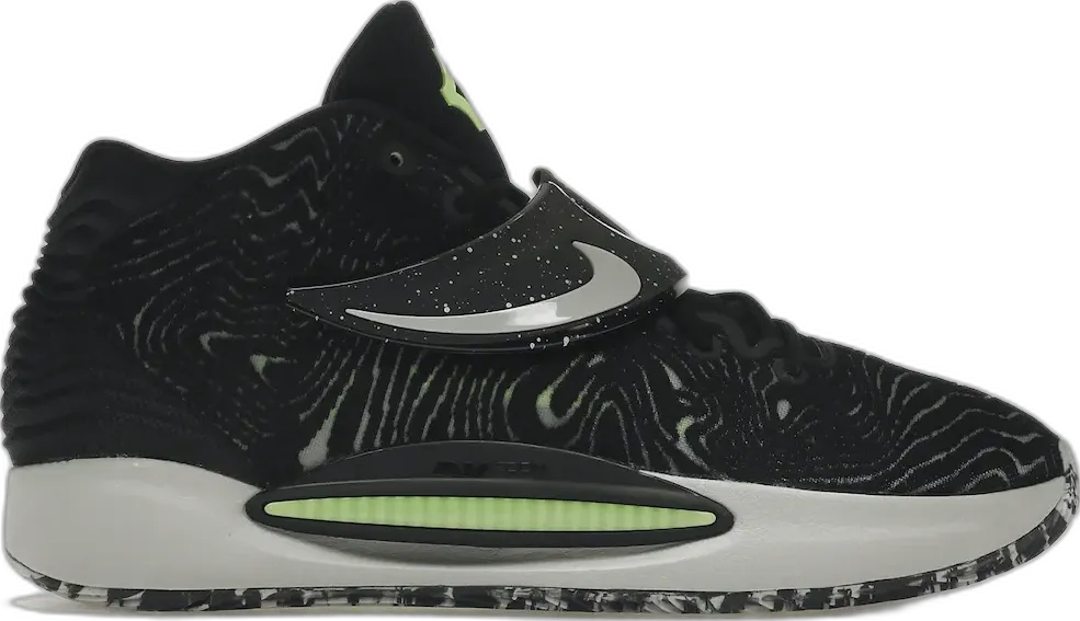 Nike KD 14 Black Lime Glow