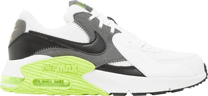  Nike Air Max Excee White Grey Volt