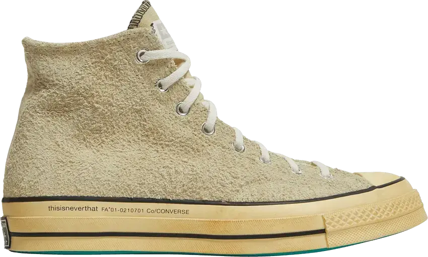  Converse Chuck Taylor All-Star 70 Hi thisisneverthat Lemon Icing