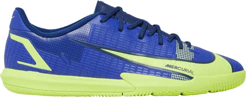  Nike Mercurial Vapor 14 Academy IC GS &#039;Lapis Volt&#039;
