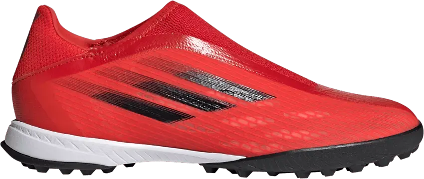  Adidas X Speedflow.3 Laceless TF &#039;Red&#039;