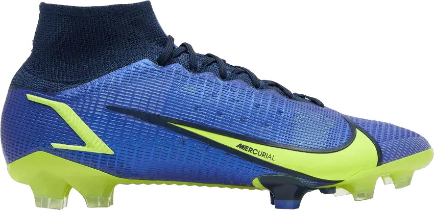  Nike Mercurial Superfly 8 FG Sapphire Volt