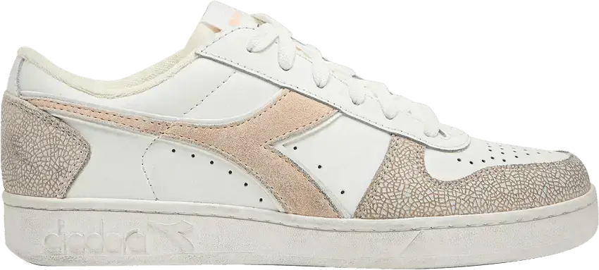  Diadora Wmns Magic Basket Low Icona &#039;White Pastel Rose&#039;