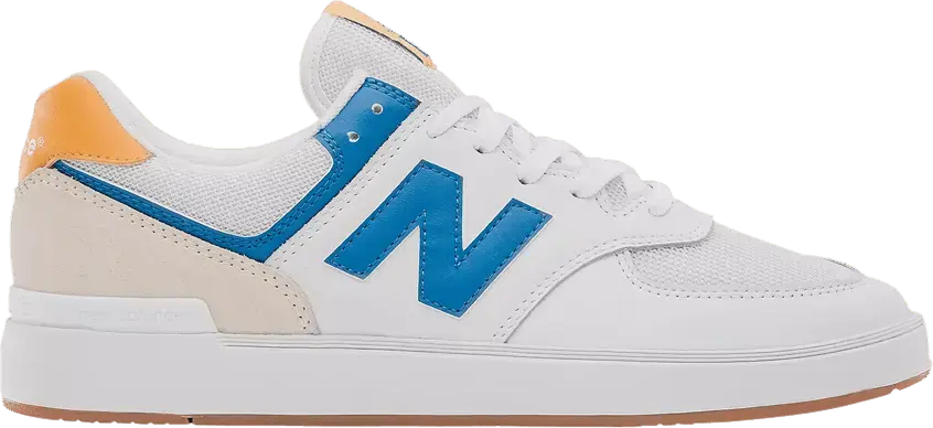  New Balance 574 2E Wide &#039;White Blue&#039;