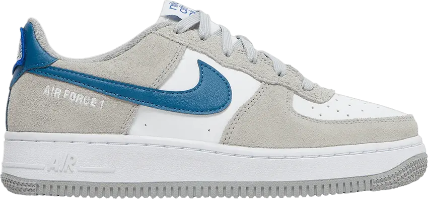  Nike Air Force 1 Low Athletic Club White Grey (GS)