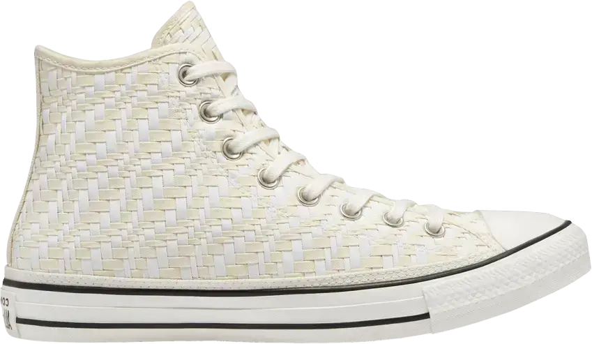  Converse Chuck Taylor All-Star Hi Tonal Weaving White