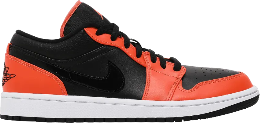  Jordan 1 Low SE Black Turf Orange