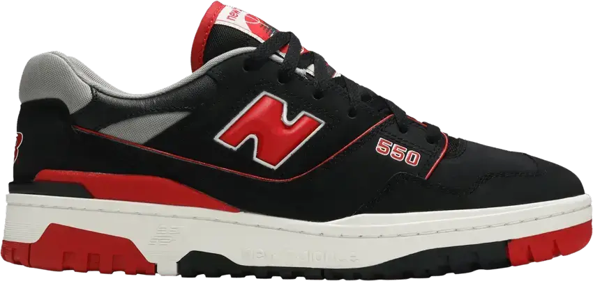  New Balance 550 Black Red