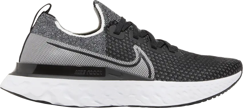  Nike React Infinity Run Flyknit &#039;Black White&#039;