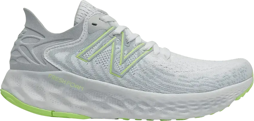  New Balance Wmns Fresh Foam 1080v11 &#039;White Bleached Lime Glow&#039;