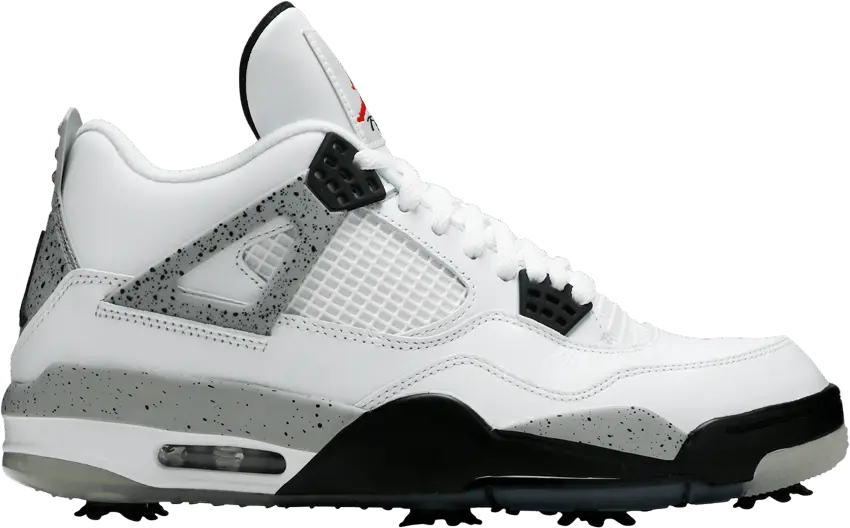  Jordan 4 Retro Golf White Cement