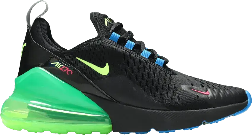  Nike Air Max 270 GS &#039;Black Ghost Green&#039;
