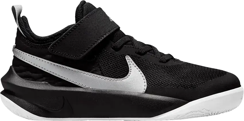  Nike Team Hustle D10 PS &#039;Black Metallic Silver&#039;