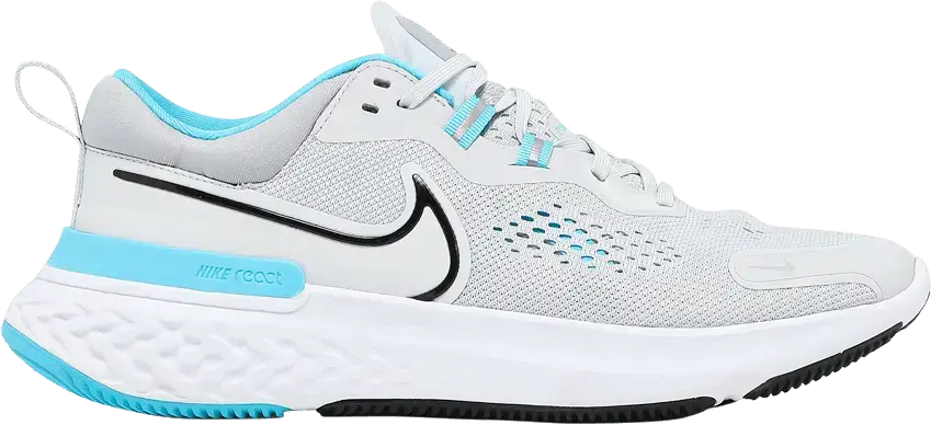  Nike React Miler 2 Pure Platinum Chlorine Blue