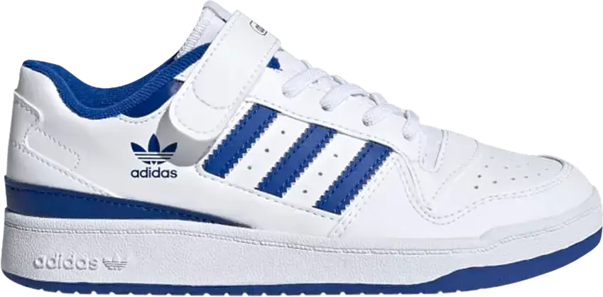  Adidas Forum Low J &#039;White Royal Blue&#039;