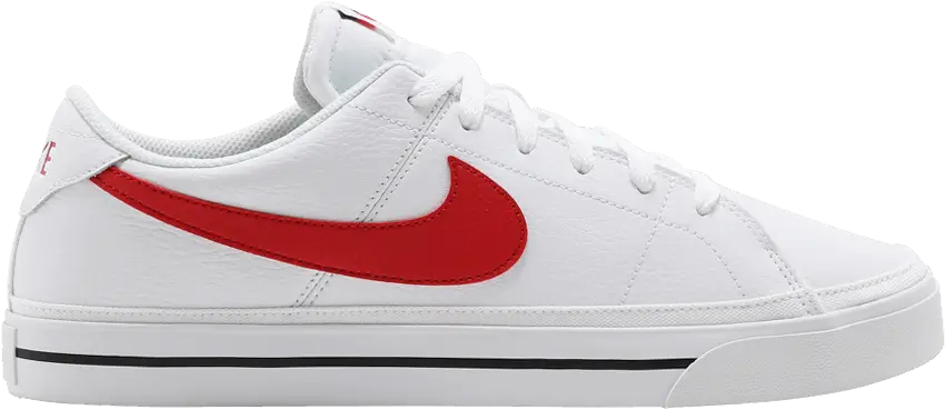  Nike Court Legacy White University Red