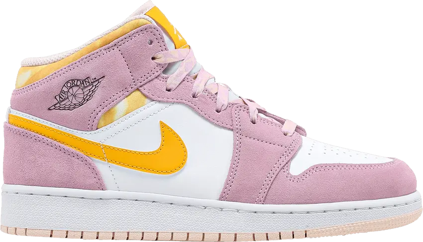  Jordan 1 Mid SE Arctic Pink (GS)