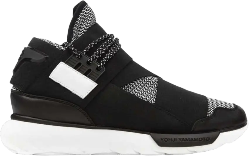  Adidas adidas Y-3 Qasa High Black White (2014)