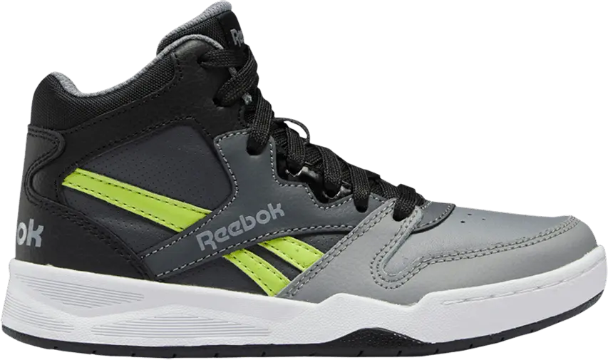  Reebok BB4500 Court J &#039;Black Acid Yellow&#039;