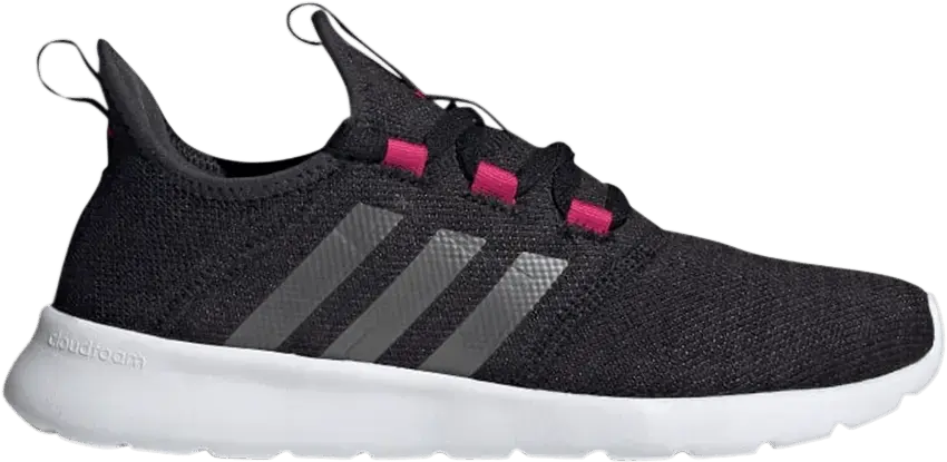  Adidas adidas Cloudfoam Pure 2.0 Black Iron Metallic (Women&#039;s)