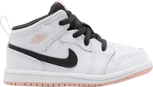  Jordan 1 Mid White Arctic Orange (TD)