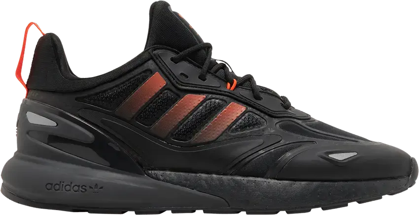  Adidas ZX 2K Boost 2.0 &#039;Black Solar Red&#039;