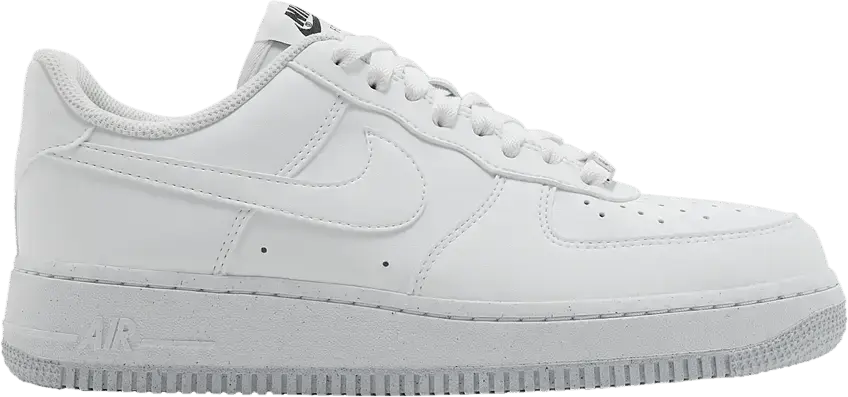  Nike Air Force 1 Low Next Nature White Metallic Grey (Women&#039;s)